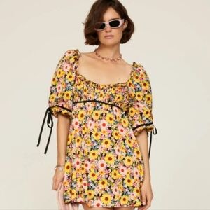 For Love And Lemons Sylvia Mini Dress